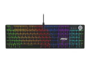 Arvuti klaviatuur MSI  KEYBOARD GAMING BLACK US/FORGE GK310 RED 