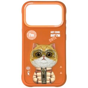Другие товары Nimmy  Nimmy Cool&Cute 2.0 Cat Case for iPhone 17 Pro Max - Orange 