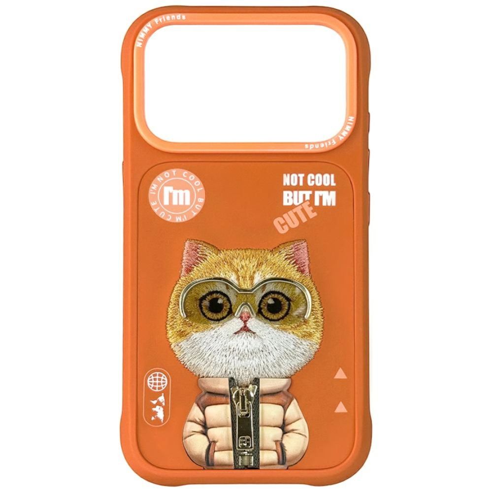 Другие товары Nimmy Nimmy Cool&Cute 2.0 Cat Case for iPhone 17 Pro Max - Orange