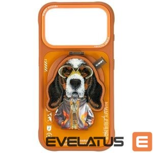 Muud kaubad Nimmy  Nimmy Cool&Cute 2.0 Dog Case for iPhone 17 Pro with Magnetic Hanger - Orange 