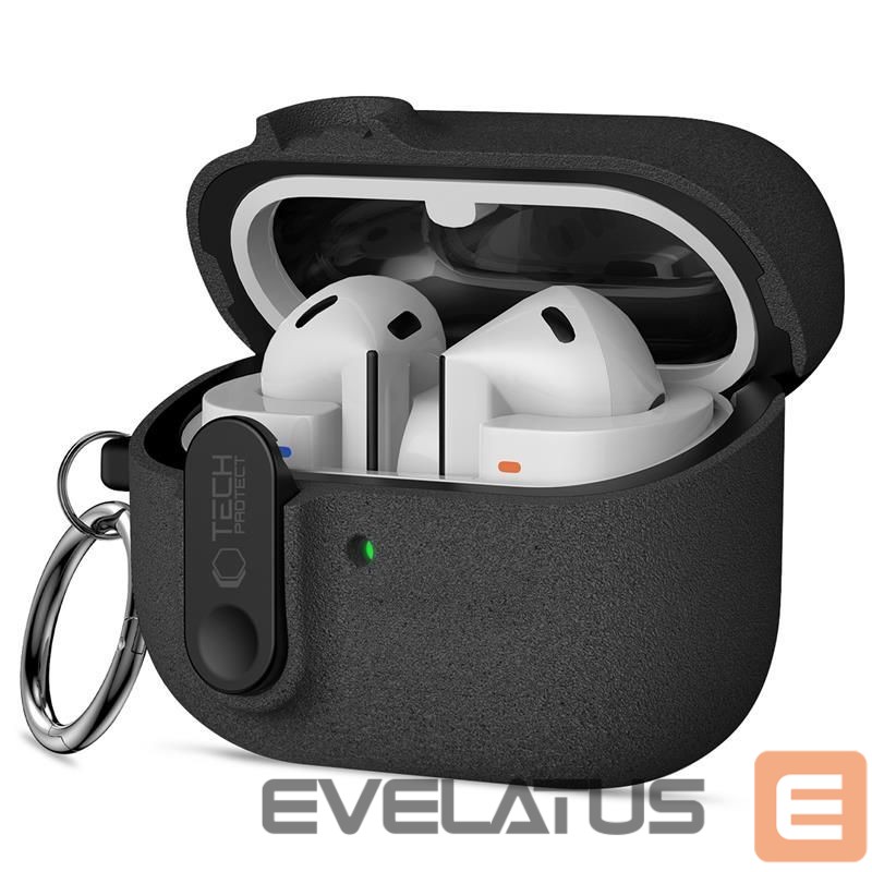 Muud kaubad Tech-Protect Tech-Protect Slim Hook Case for Samsung Galaxy Buds 3 / 3 FE / 3 Pro - Black