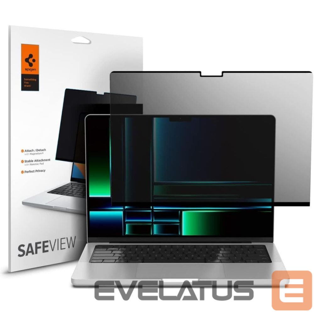 Other goods Spigen Spigen SafeView Privacy Screen Protector for MacBook Pro 14 (2021-2025)