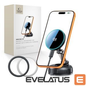 Other goods Tech-Protect  Tech-Protect V8 Magnetic MagSafe 25W Car Charger - Black 