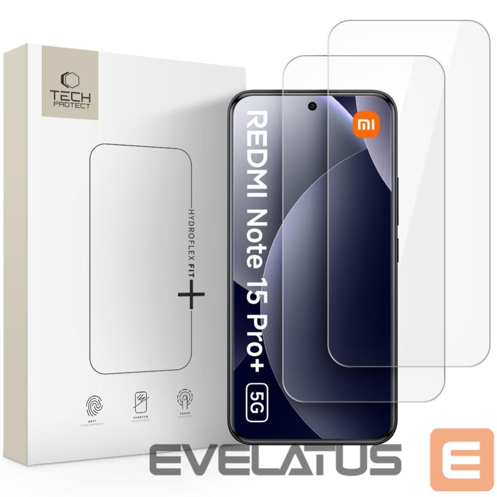 Other goods Tech-Protect Tech-Protect Hydro flex+ 2-Pack hydrogel film for Xiaomi Redmi Note 15 Pro+ 5G