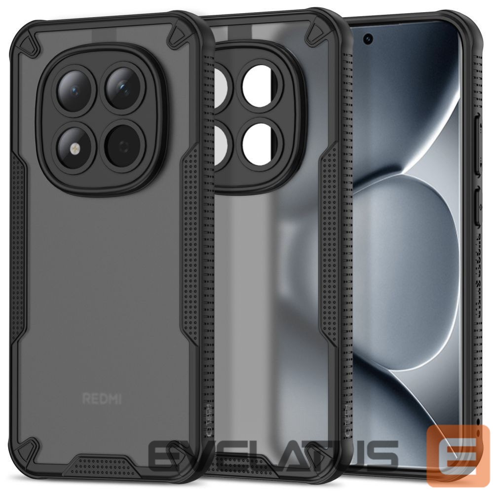 Muud kaubad Tech-Protect Tech-Protect Rugged Shield Case for Xiaomi Poco M8 Pro / Xiaomi Redmi Note 15 Pro+ 5G - Black