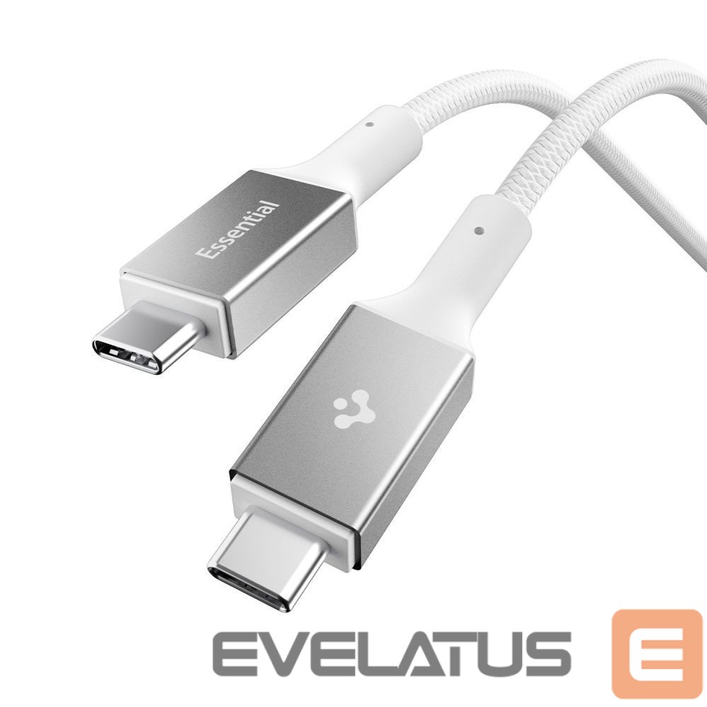 Other goods Spigen Spigen Essential EB24015CC USB-C / USB-C 240W Cable 150cm - White