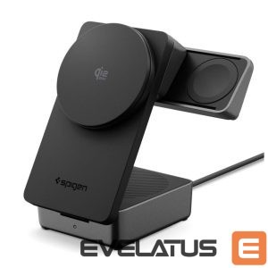 Muud kaubad Spigen  Spigen Essential Qi2.2 25W 3in1 MagSafe Magnetic Wireless Charger - Black 