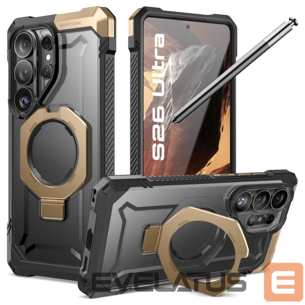 Muud kaubad Supcase Supcase UB Grip Mag MagSafe Case for Samsung Galaxy S26 Ultra - Black and Brown