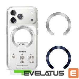 Muud kaubad Tech-Protect  Tech-Protect MMP-210 MagSafe 2-Pack Magnetic Ring - Silver / Navy Blue 