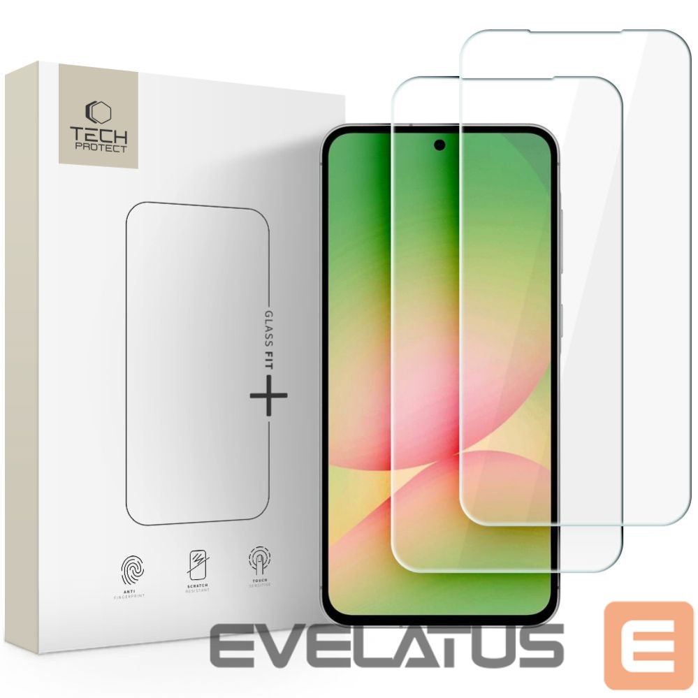 Muud kaubad Tech-Protect Tech-Protect Glass Fit+ 2-Pack Tempered Glass for Samsung Galaxy A37 / A57 5G