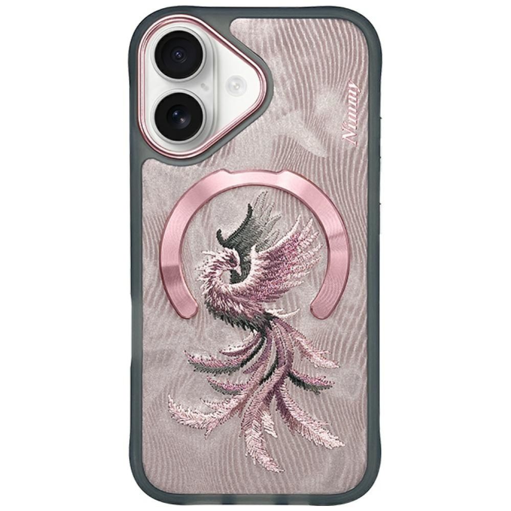 Citas preces Nimmy Nimmy Magnetic Fantasy Animal MagSafe iPhone 16 Case - Rose Gold