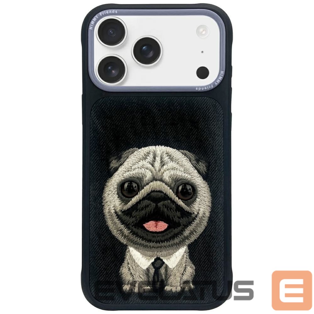 Muud kaubad Nimmy Nimmy Big Eyed Pet 2.0 Dog Case for iPhone 17 Pro Max - Black