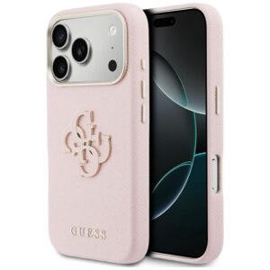Muud kaubad Guess  Guess FW Resin Logo Case for iPhone 17 Pro Max - Pink 