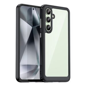 Muud kaubad Hurtel  Outer Space Case with Gel Frame for Samsung Galaxy S24 FE - Black 