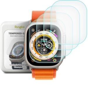 Muud kaubad Ringke  Ringke ID FC Glass 4-pack tempered glass for Apple Watch Ultra 1 / 2 (49 mm) 