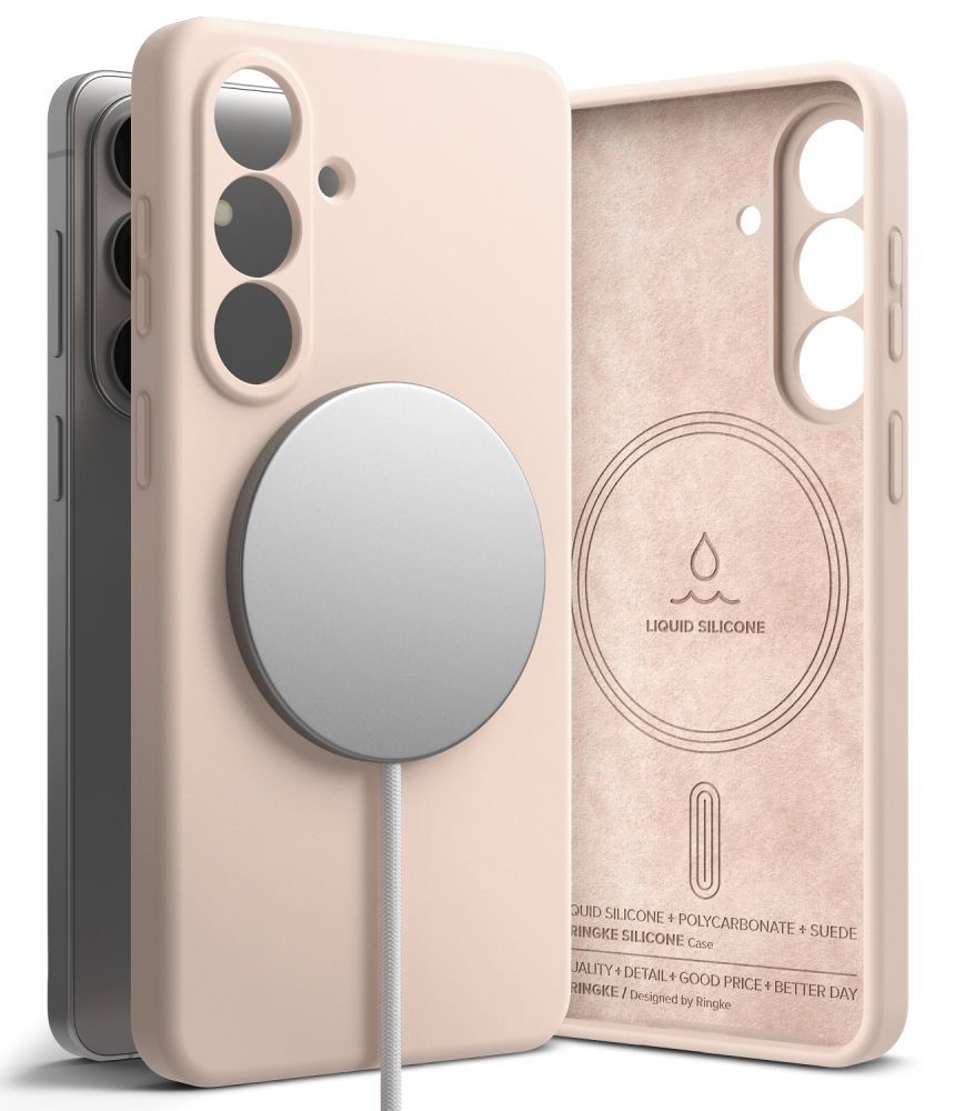 Muud kaubad Ringke Ringke Silicone MagSafe Case for Samsung Galaxy S26 - Pink