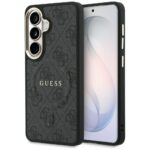 Other goods Guess  Guess 4G Embossed Ring MagSafe case for Samsung Galaxy S26 - black 