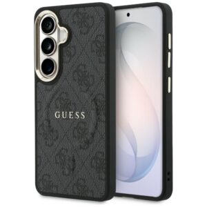 Other goods Guess  Guess 4G Embossed Ring MagSafe case for Samsung Galaxy S26 - black 