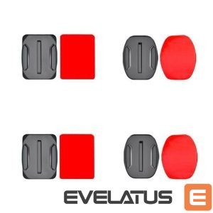 Other Phone Accessory Hurtel  A set of flat and rounded mounting bases for GoPro, DJI Osmo Action, EKEN, SJCam, Insta360 sports cameras with 3M tapes - 2 pieces 