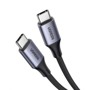 Cits mobilo telefonu aksesuārs Ugreen  Ugreen US535 USB-C / USB-C PD cable 240W 5A 1m - gray 