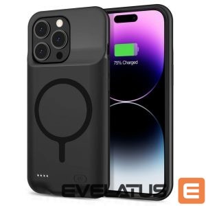 Väline aku Tech-Protect  Tech-Protect PowerCase for iPhone 15 Pro with MagSafe and 7000mAh Powerbank - Black 