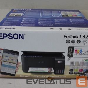 Printerid EPSON  SALE OUT.  EcoTank L3271 Inkjet Printer |  Multifunctional printers | EcoTank L3271 | Inkjet | Colour | A4 | Wi-Fi | Black | DAMAGED PACKAGING 