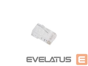 Converter Lanberg  | RJ45 CAT.6 UTP Plug 8P8C PASS Through Type, 100 pcs | PLU-6000EZ | Transparent 