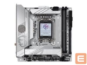 Motherboard for Intel processors MSI  MPG Z890I EDGE TI WIFI | Processor family Intel | Processor socket LGA1851 | Supported hard disk drive interfaces SATA, M.2 | Number of SATA connectors 2 