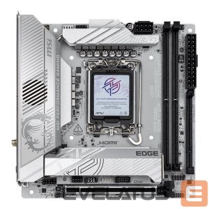 Motherboard for Intel processors MSI  MPG Z890I EDGE TI WIFI | Processor family Intel | Processor socket LGA1851 | Supported hard disk drive interfaces SATA, M.2 | Number of SATA connectors 2 