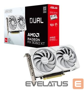 Graphic card / Video cards Asus  Dual Radeon RX 9060 XT 16GB GDDR6 | AMD | 16 GB | Radeon RX 9060 XT | GDDR6 | HDMI ports quantity 1 | PCI Express 5.0 